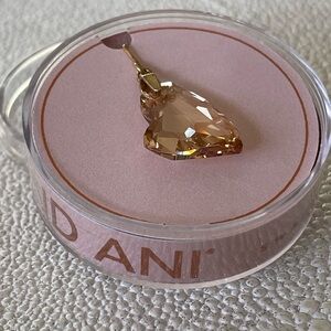 Alex and Ani Swarovski crystal heart charm